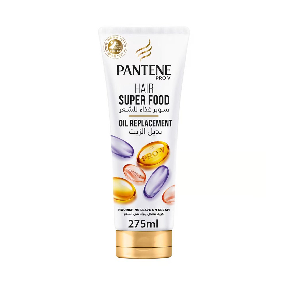 Pantene Pro-V Hair Oil Replacement Leave On Cream Super Food  275ml