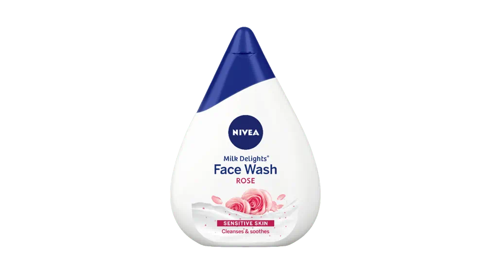 Nivea Milk Delights Face Wash Rose 100 ml