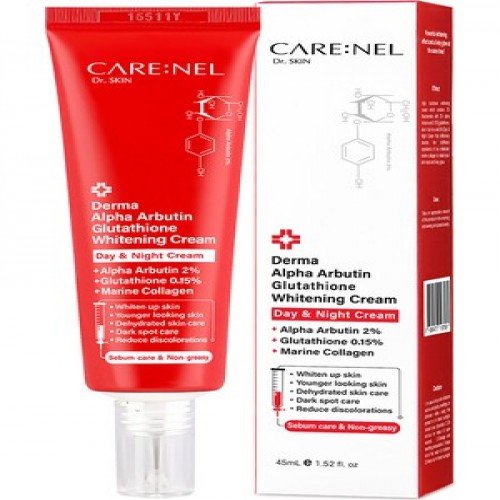 Care:Nel Derma Alpha Arbutin Glutathione Whitening Cream 45ml