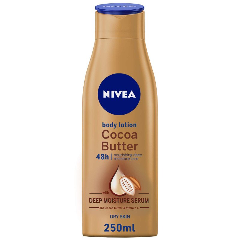 Nivea Cocoa Butter Body Lotion used for male/ female - 250 ml